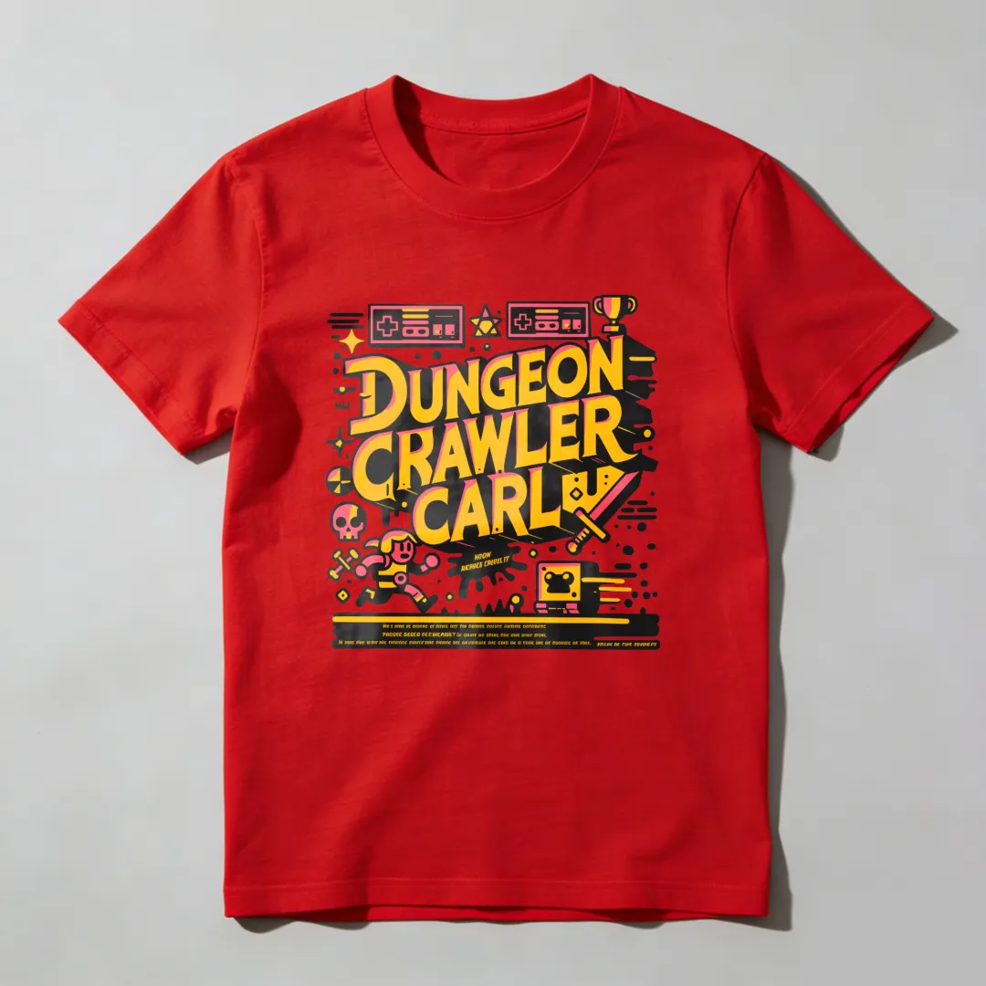 Dungeon Crawler Carl Game Art Design Unisex Classic T-shirt