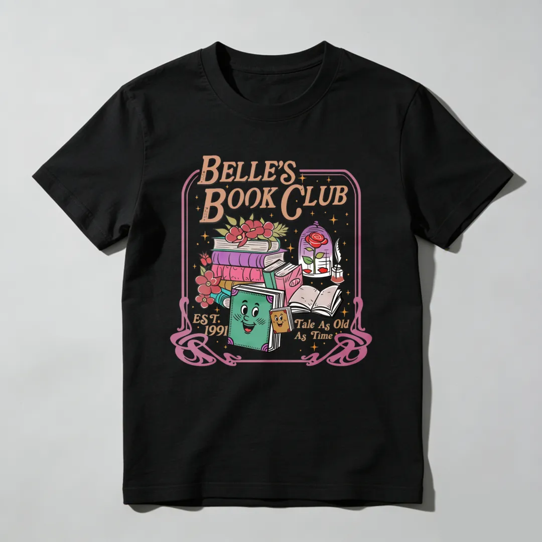 Belle's Book Club Est 1991 Take As Much As Time Unisex Classic T-shirt