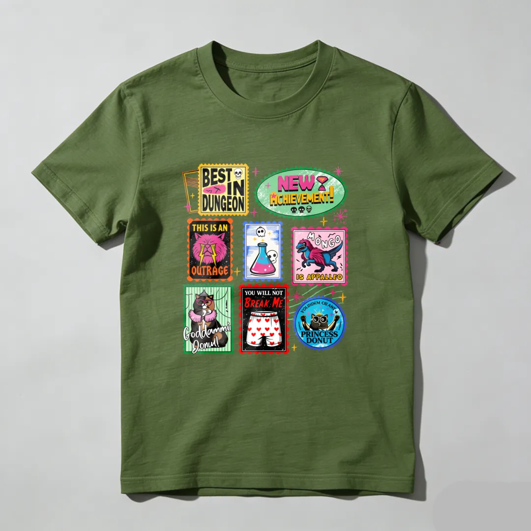 Best In Dungeon New Homebrew This Is An Outrage No Appallapse You Will Not Break Me Waffle Bones Unisex Classic T-shirt