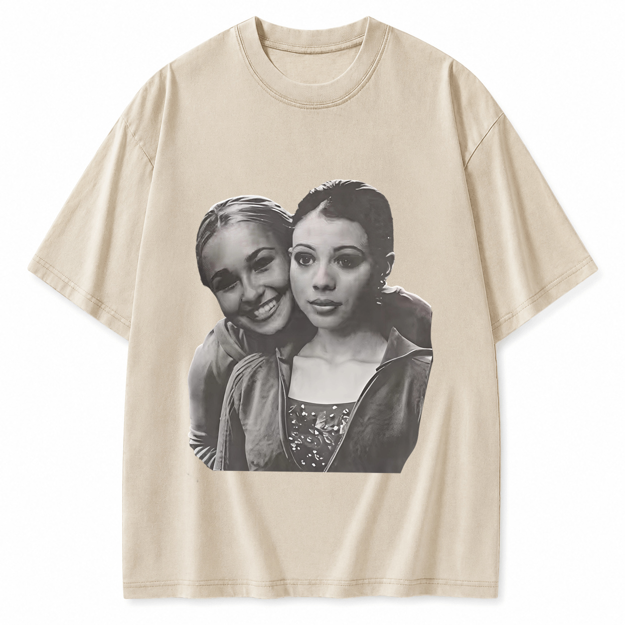 Vintage Duo Graphic Washed T-Shirt