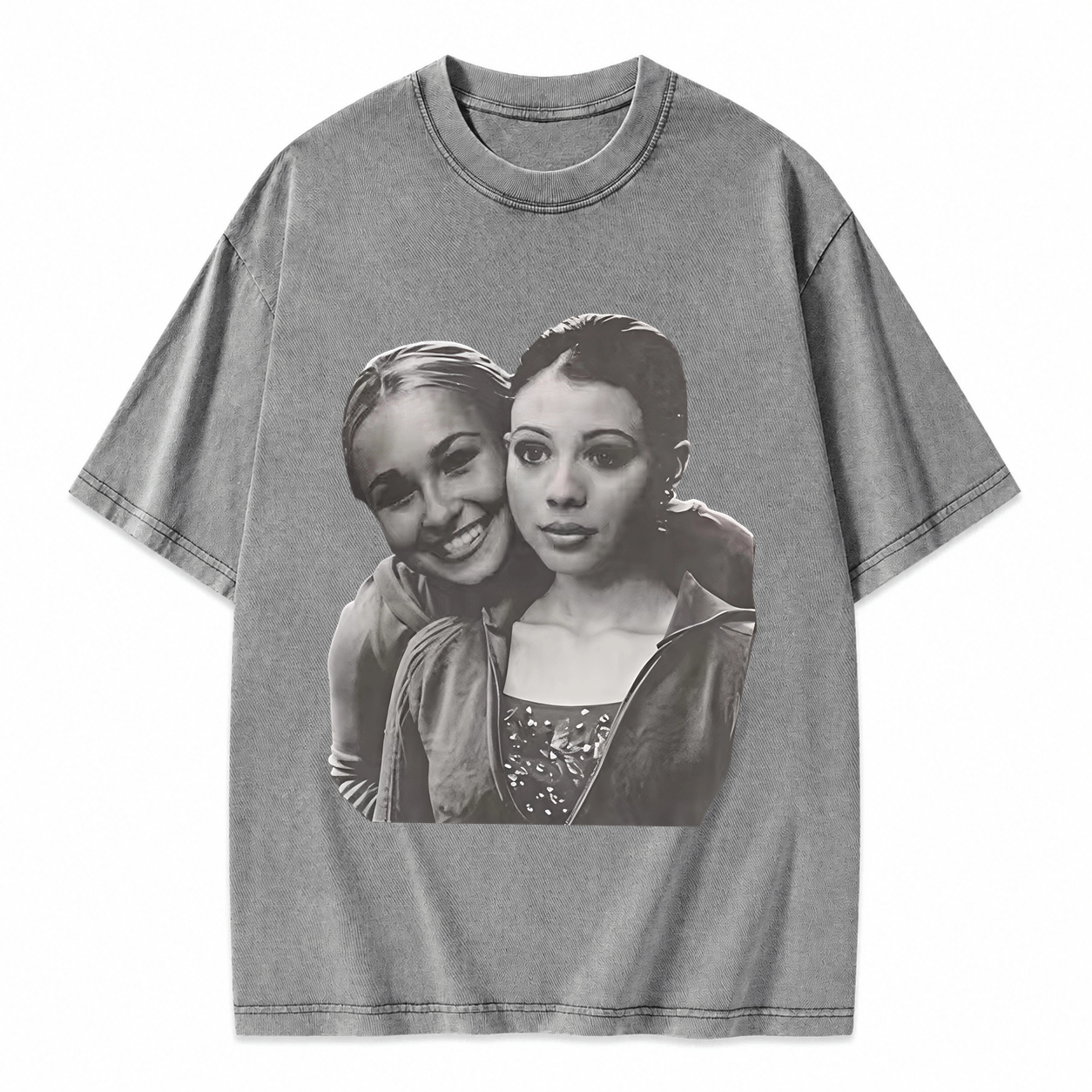 Vintage Duo Graphic Washed T-Shirt