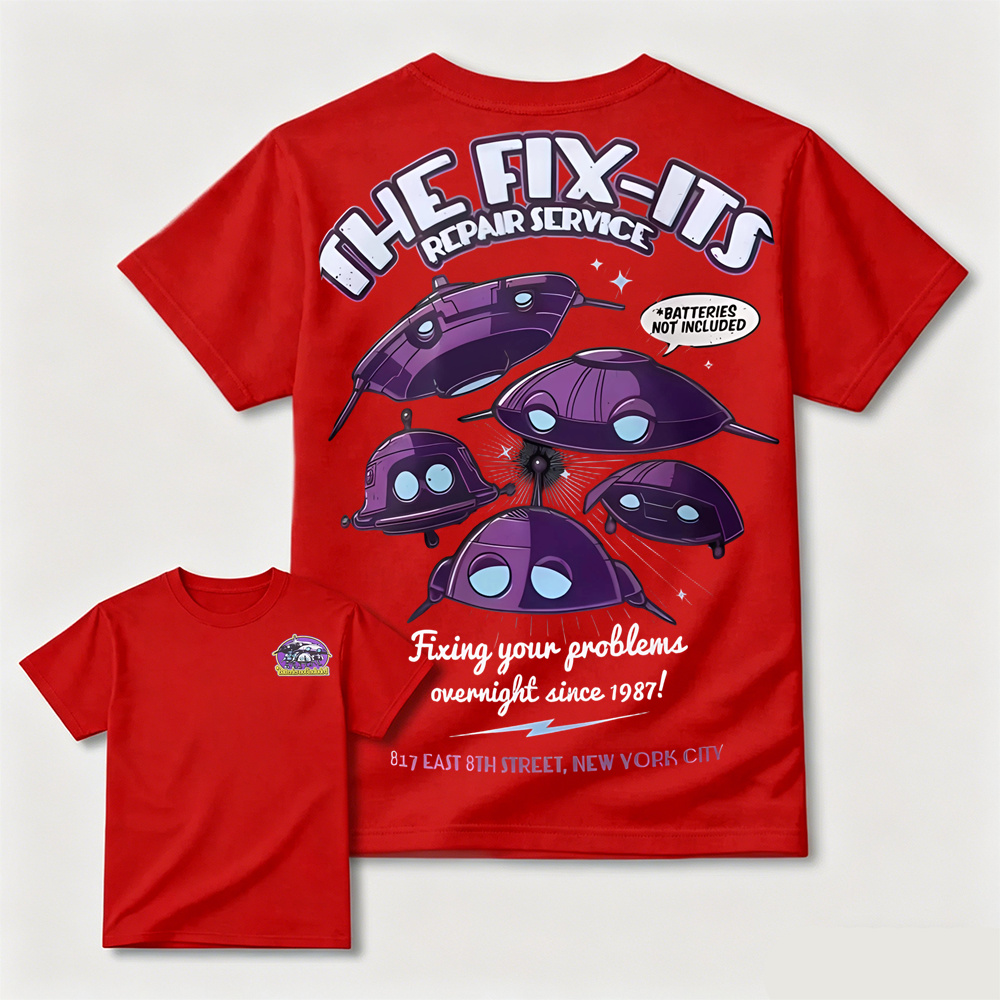 Retro Space Cruiser Graphic T-Shirt – Cosmic Purple Sci-Fi Style Tee
