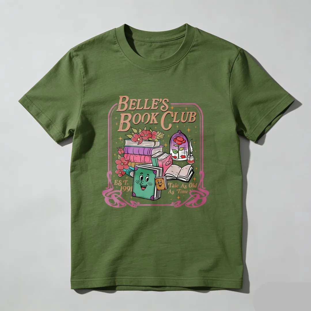 Belle's Book Club Est 1991 Take As Much As Time Unisex Classic T-shirt
