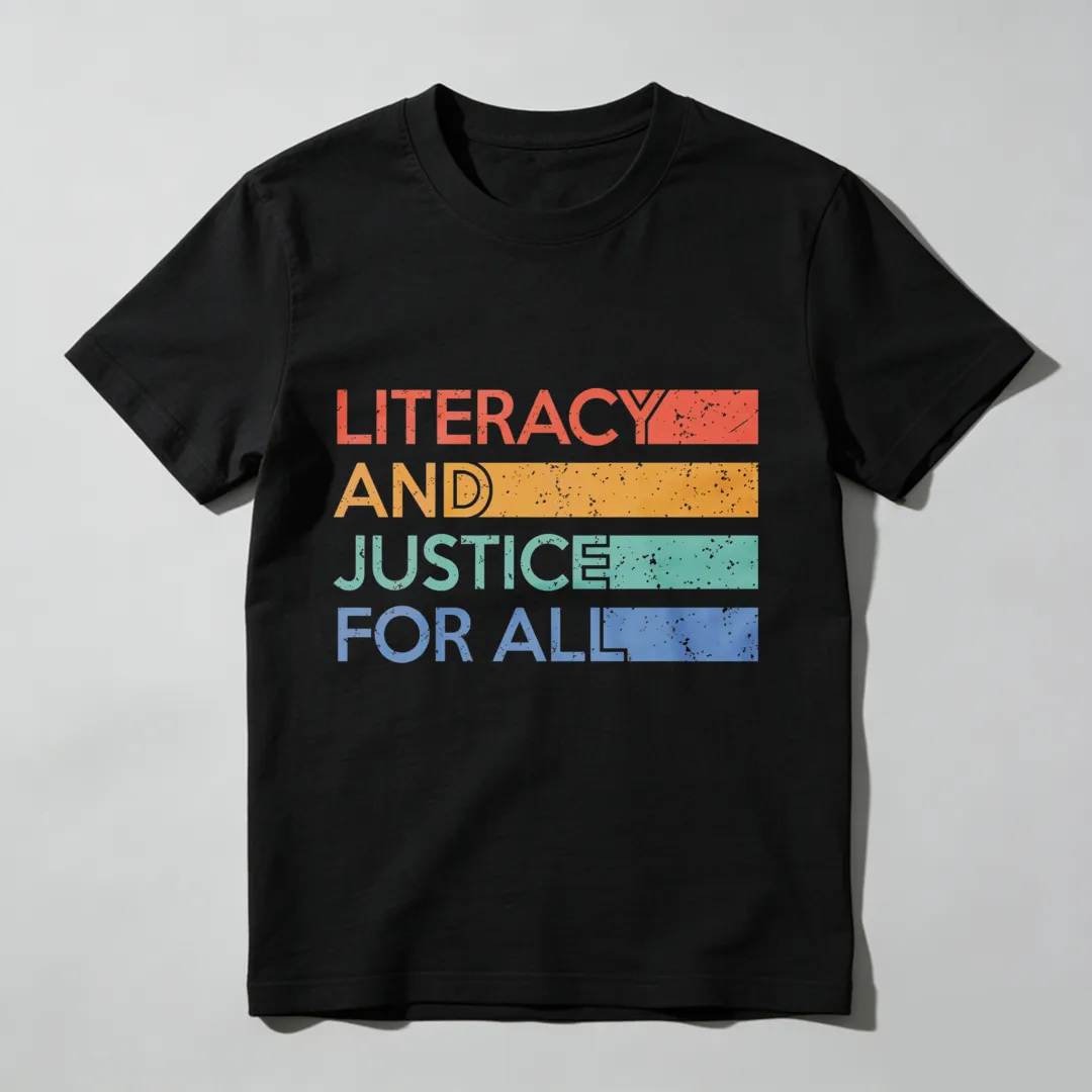 Literacy And Justice For All Unisex Classic T-shirt