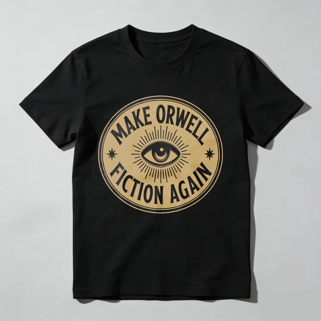 Make Orwell Fiction Again Eye Symbol Unisex Classic T-shirt
