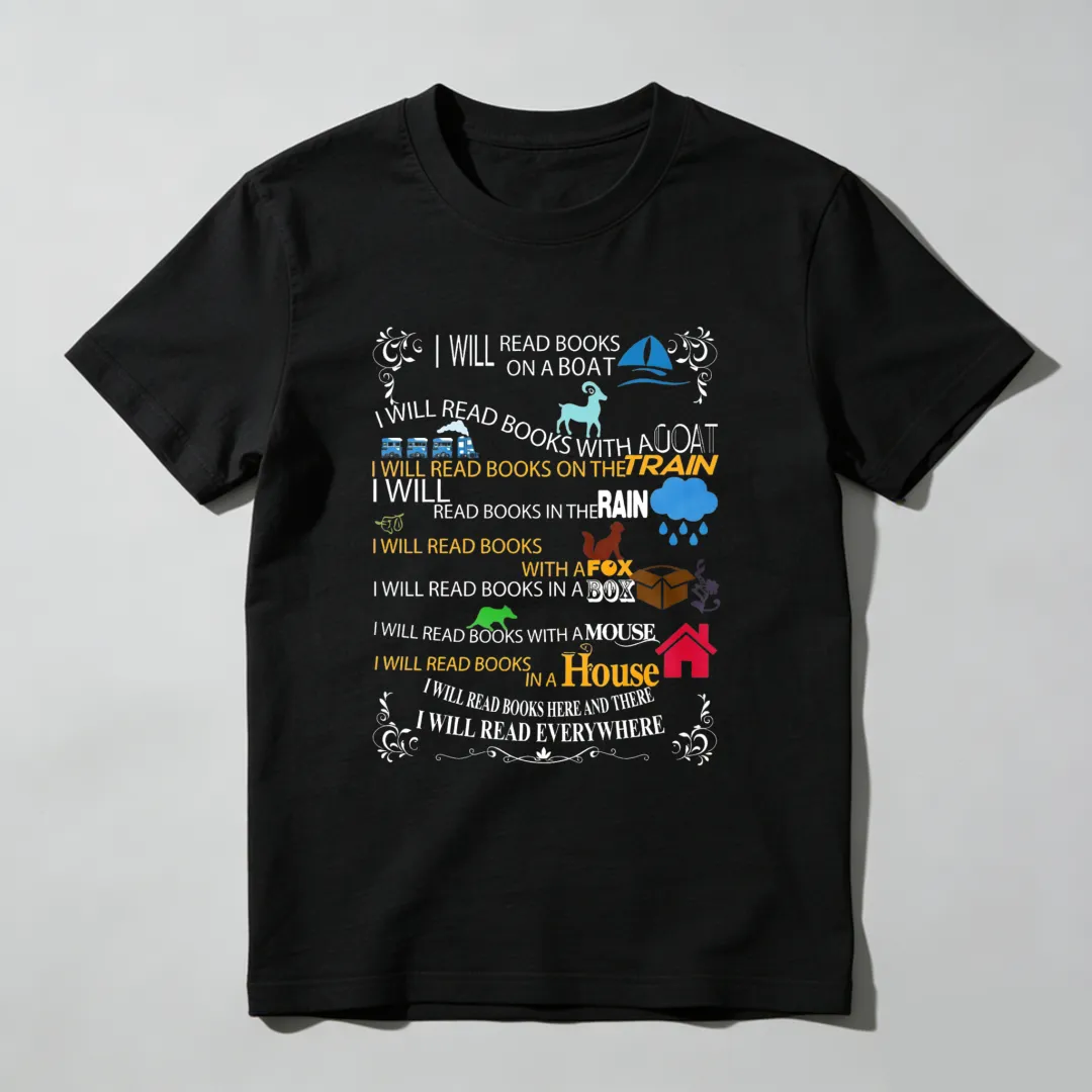 I Will Read Books Everywhere Unisex Classic T-shirt