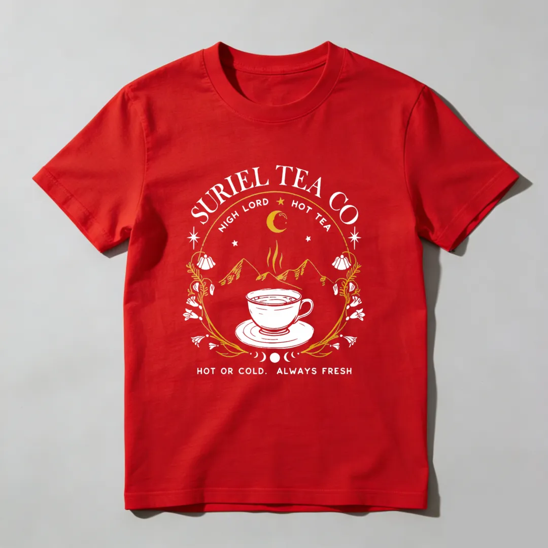 Surriel Tea Co Moon Mountains Cup Stars Unisex Classic T-shirt