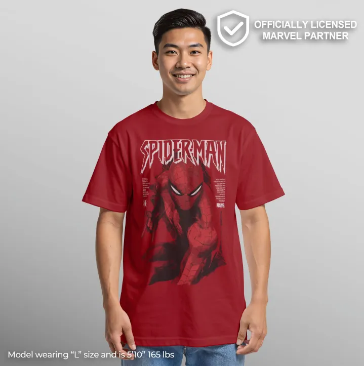 Spider-Man Classic Painting T Shirt  -  Spiderman Brand New Day