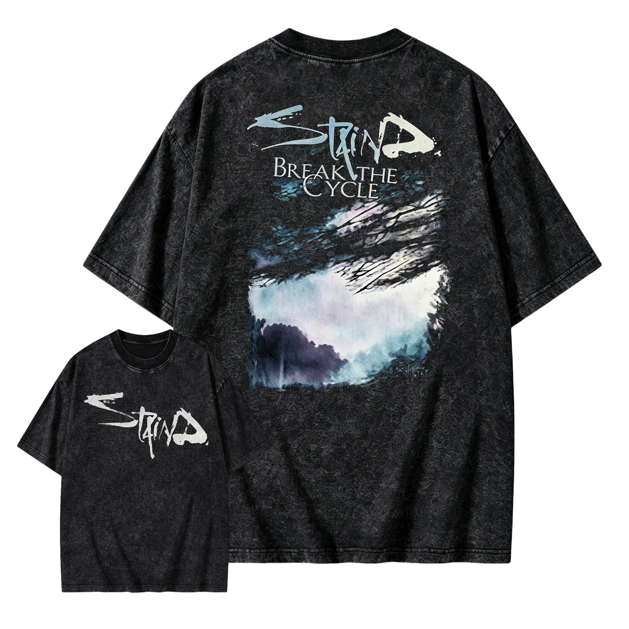 Break The Cycle Vintage Rock Graphic Tee