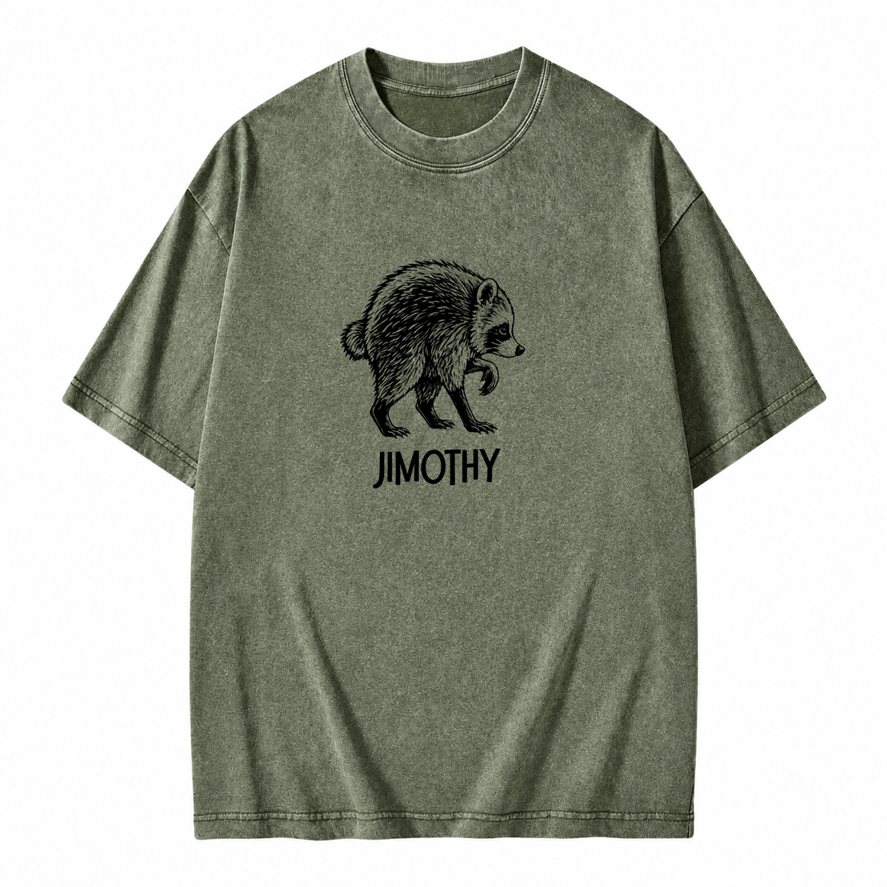 Jimothy The Raccoon Vintage Graphic Tee