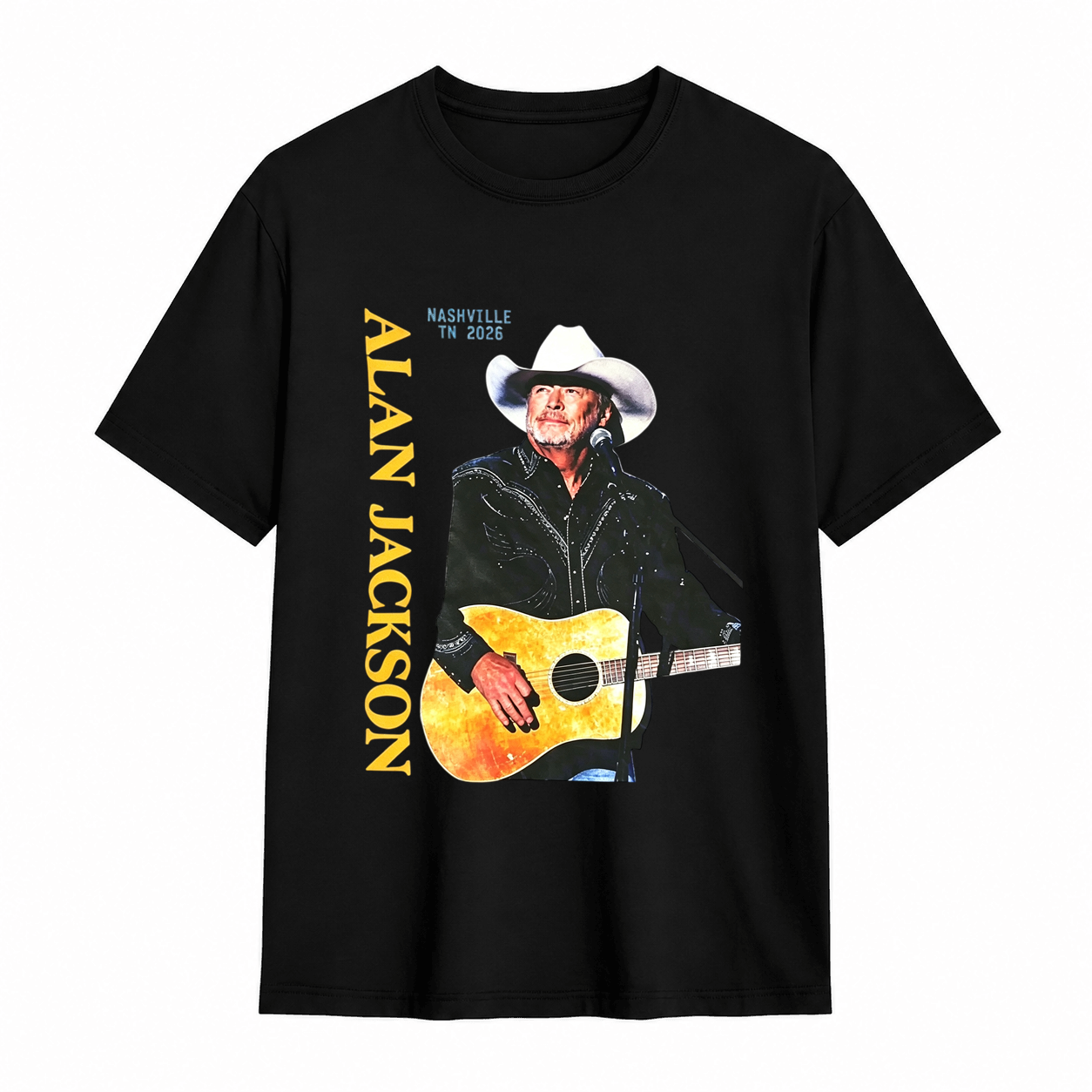 Alan Jackson Nashville TN 2026 Vintage Tour Tee