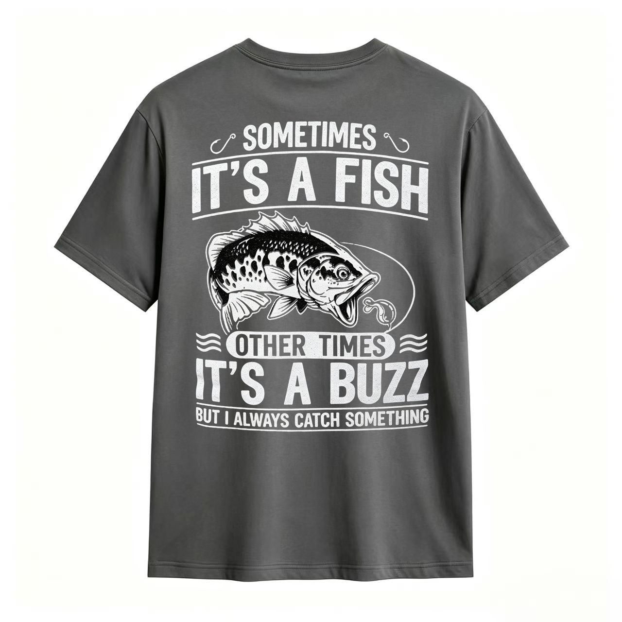 Fisherman Humor Vintage Bass Fish T-Shirt	