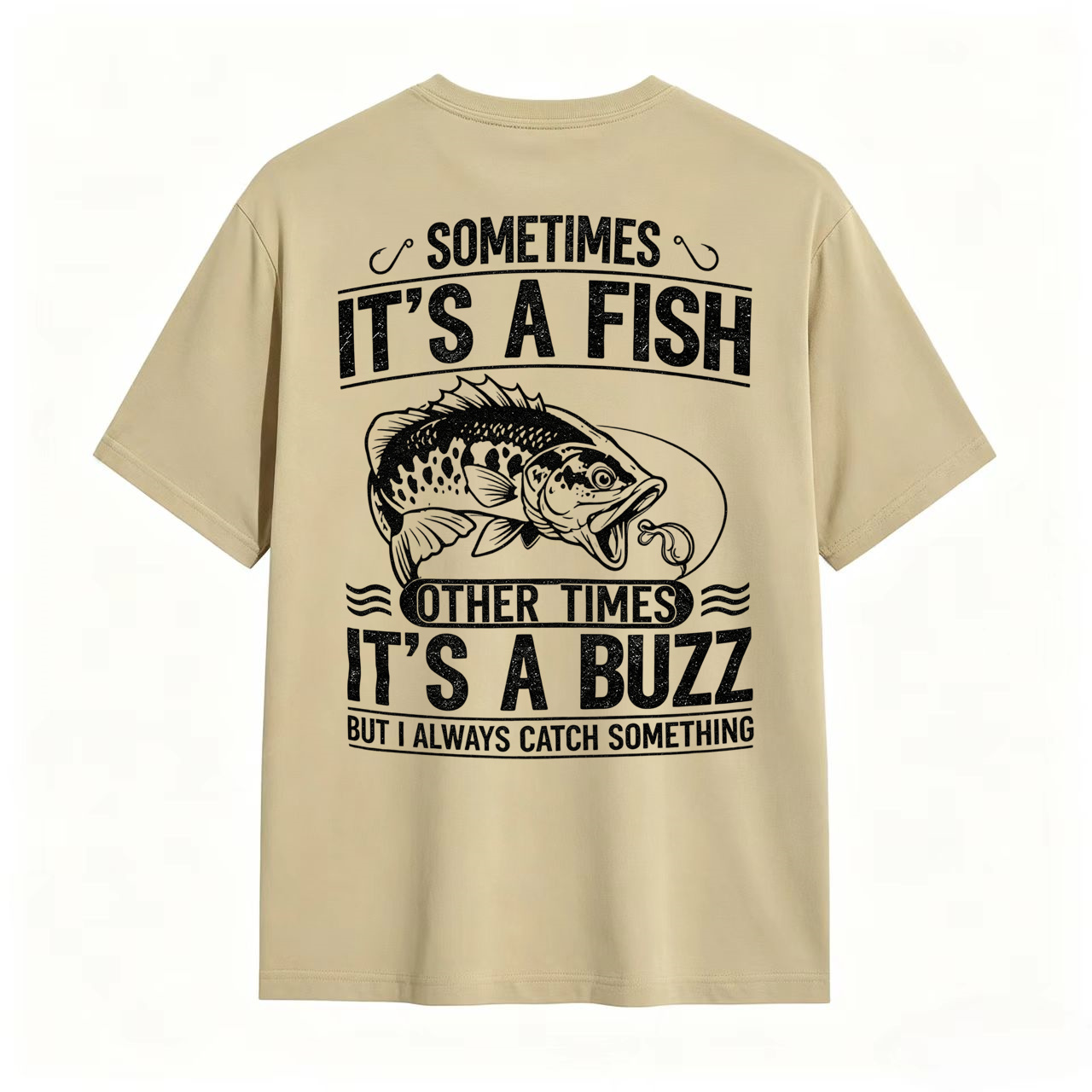 Fisherman Humor Vintage Bass Fish T-Shirt	