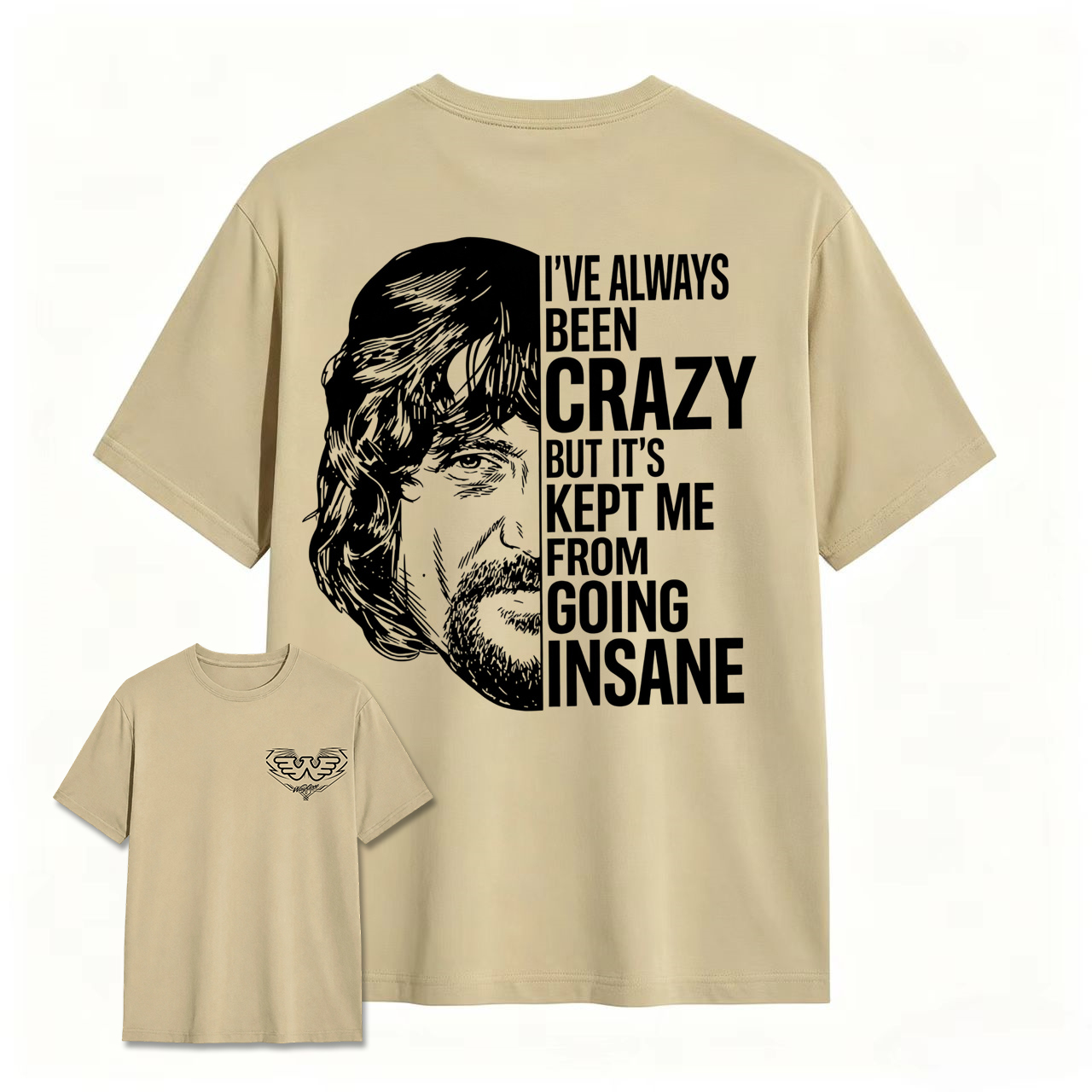 Crazy & Sane Graphic Tee