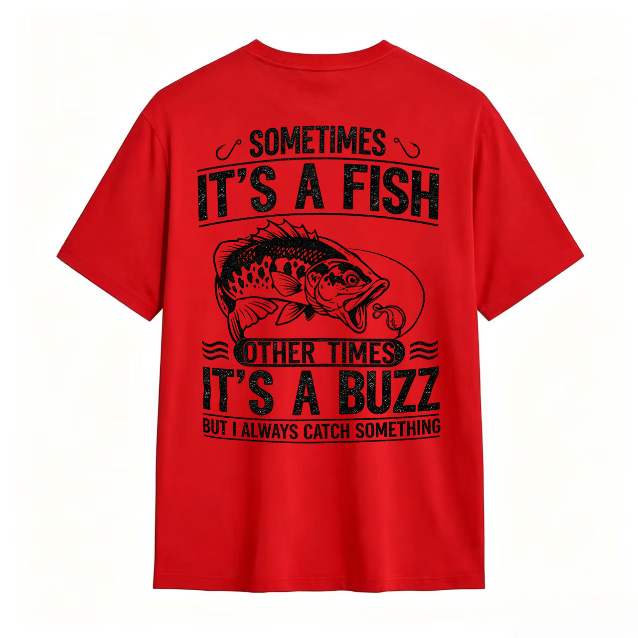 Fisherman Humor Vintage Bass Fish T-Shirt	