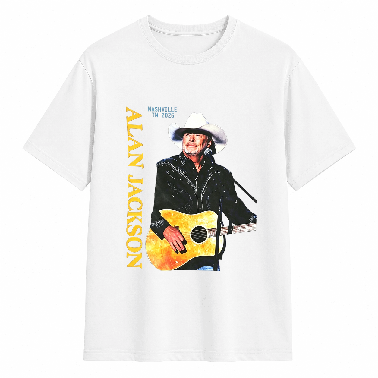 Alan Jackson Nashville TN 2026 Vintage Tour Tee