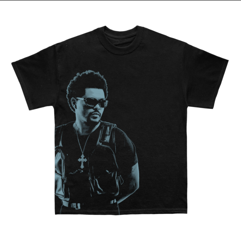After Hours Til Dawn Halftone T-shirt (With Backprint)
