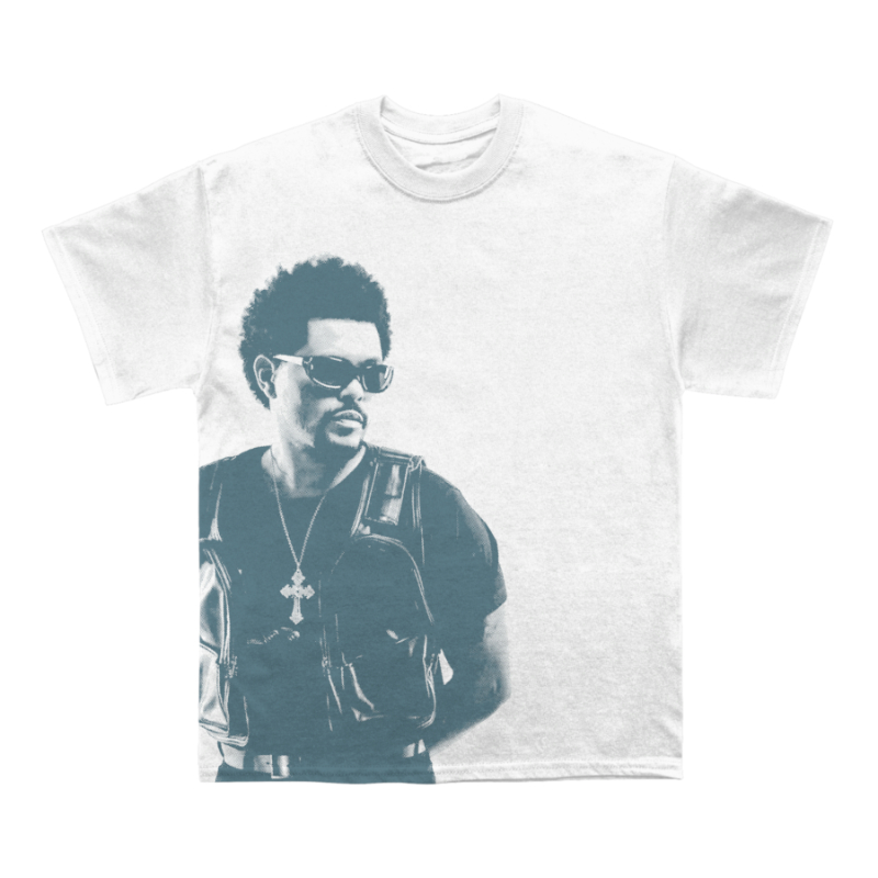 After Hours Til Dawn Halftone T-shirt (With Backprint)