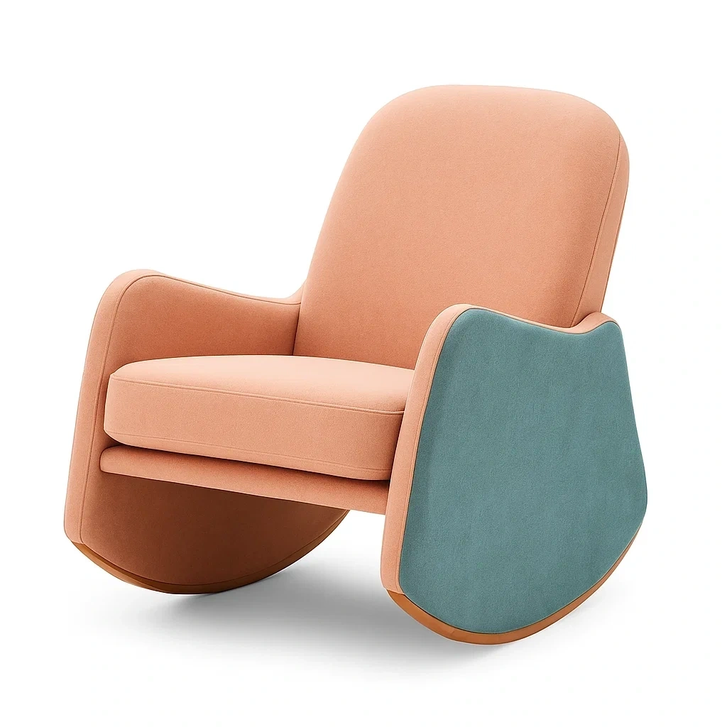 Muebles para sala de estar,Mecedora-Nestminoa