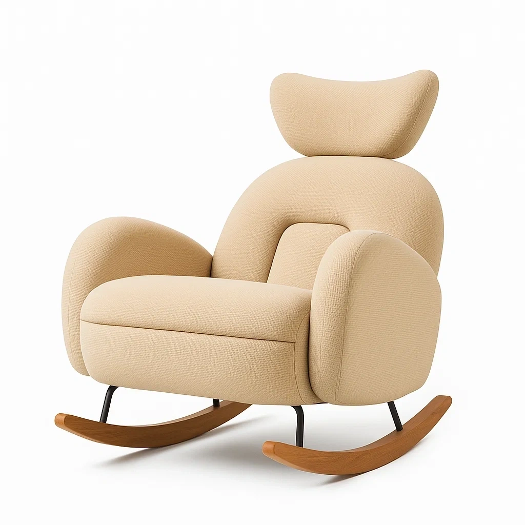 Muebles para sala de estar,Mecedora-Nestminoa