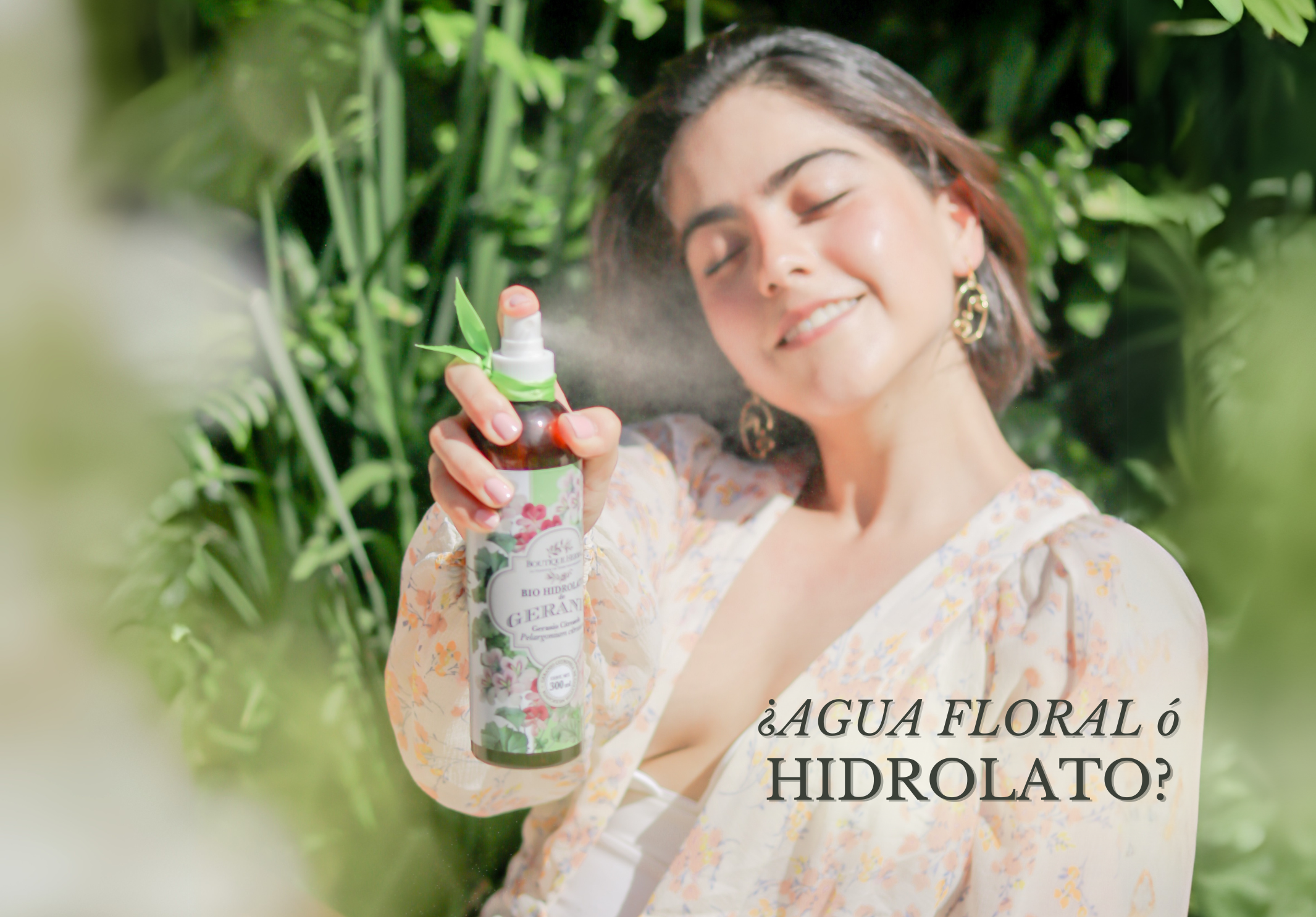 &iquest;AGUA FLORAL O HIDROLATO?
