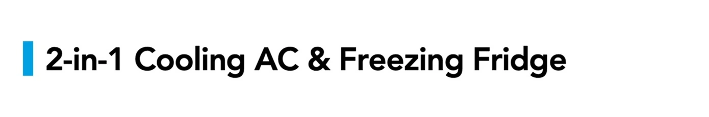 Cooling and freezing performance demonstration 1