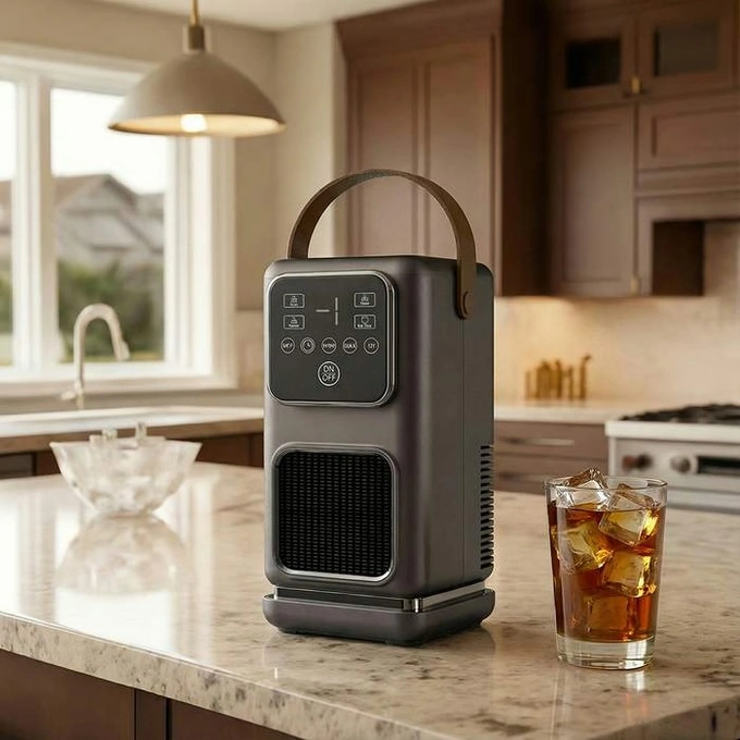 Portable ice maker and beverage station feature image
