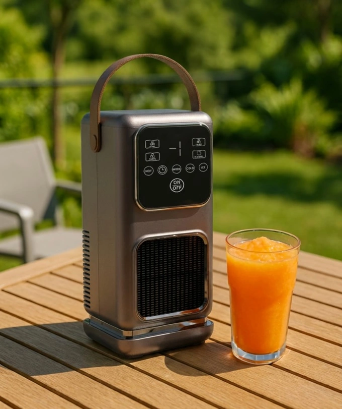 Portable ice maker and beverage station feature image