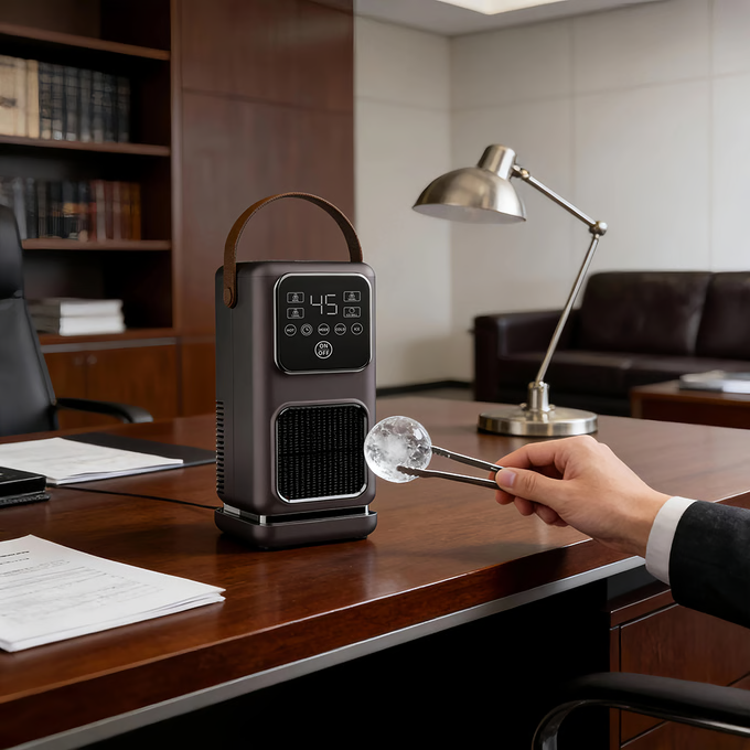 Portable ice maker and beverage station feature image