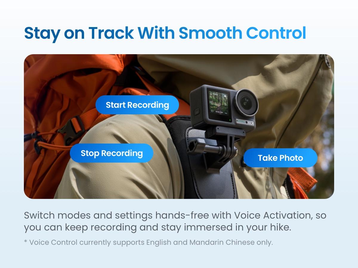 Xtra Edge Action Camera, 1/1.3" Sensor & 4K Cinematic Video, Hyper Stabilization, Waterproof Camera to 52 Ft, 3-Hour Battery, Universal Quick Mount, Vlogging Camera for Adventure Photography