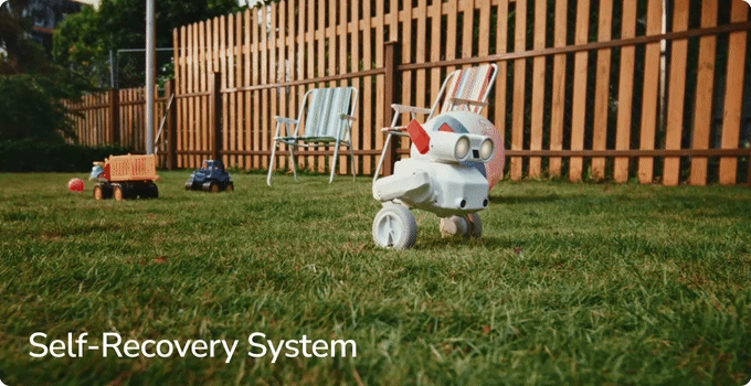 All-terrain AI tracking camera robot overview 5