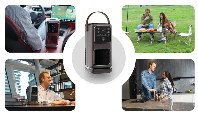 Portable ice maker and beverage station feature image