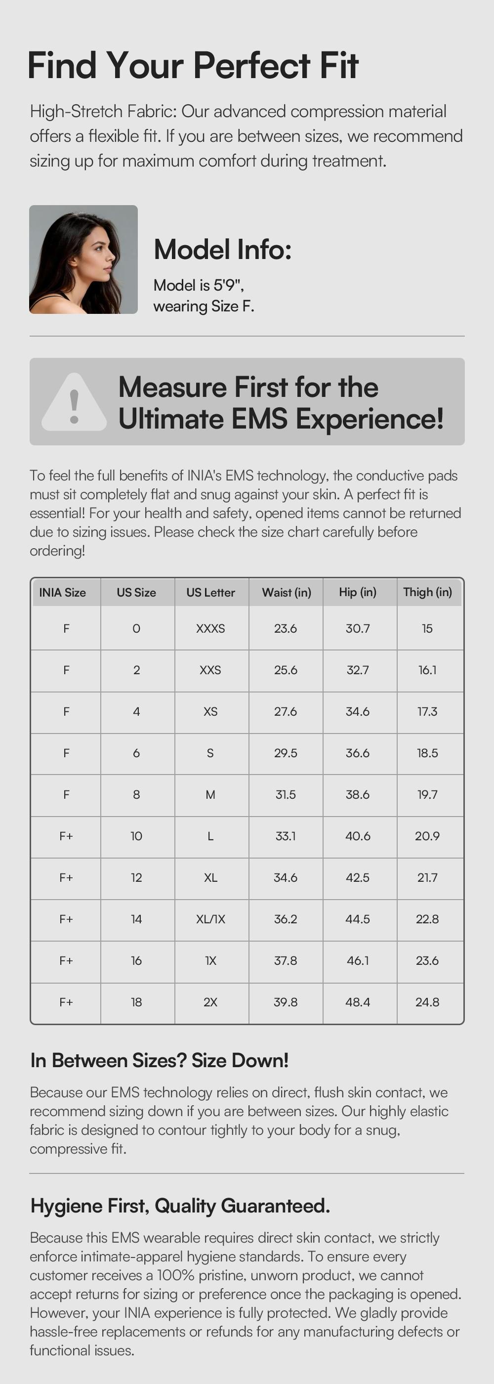 INIA CURVIFY EMS Booty Lift Shorts - Multi-Mode EMS Microcurrent, Glutes Sculpting, Pelvic Floor Support, Visible Results in 2-4 Wks, Ems Microcurr.,back to school,back to school haul