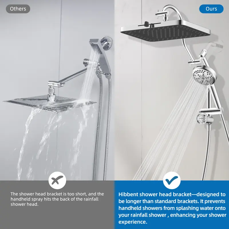 Fixed Shower Head Combo