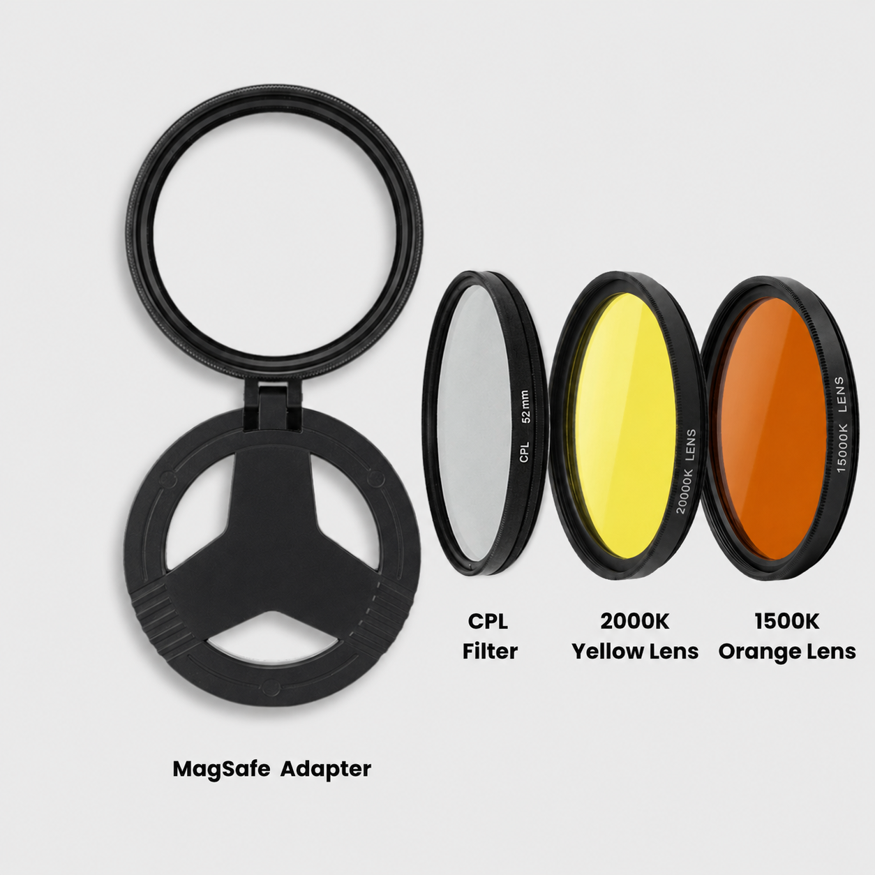 52mm Magnetic Phone Camera Filter Kit for Cinematic Photos & Videos