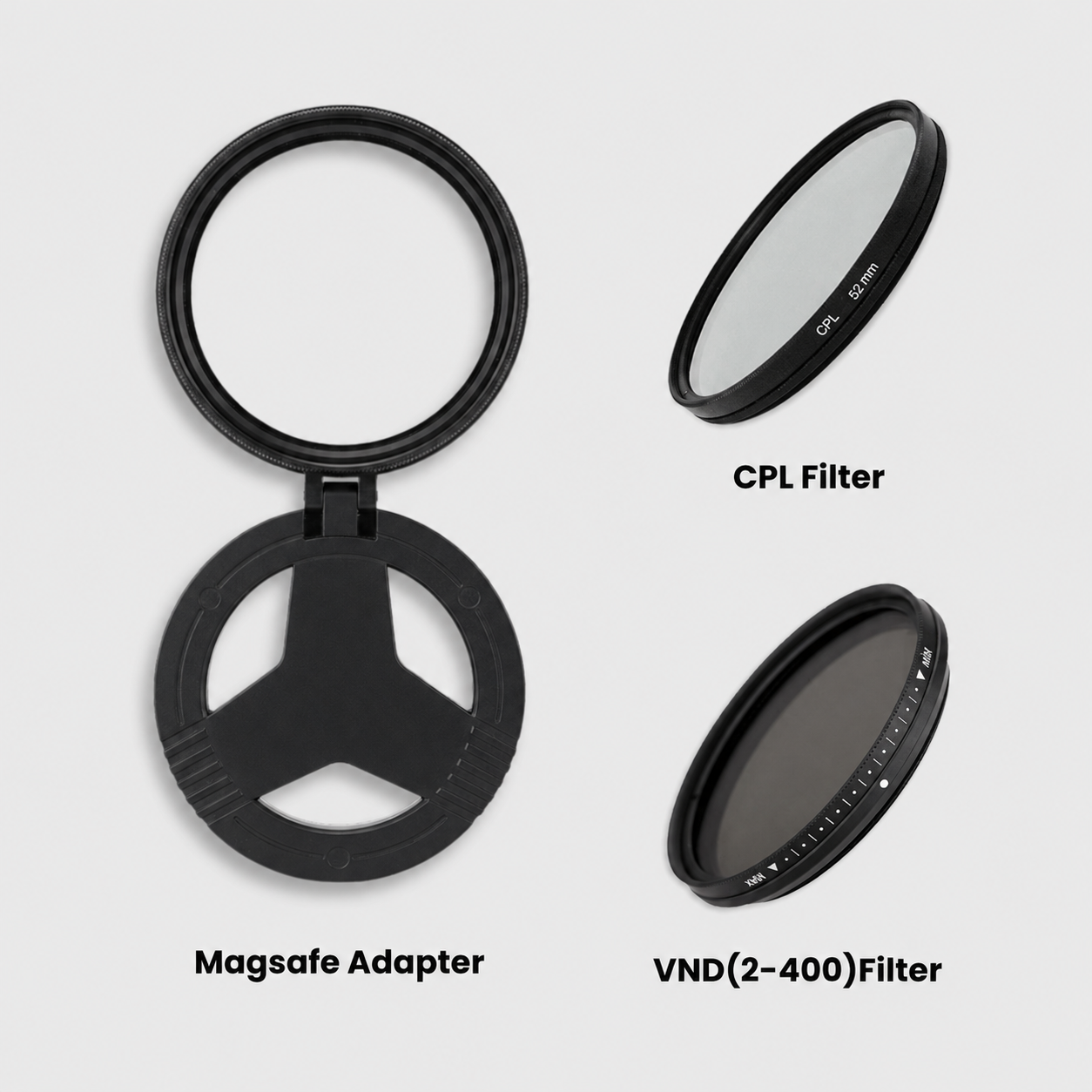 52mm Magnetic Phone Camera Filter Kit for Cinematic Photos & Videos