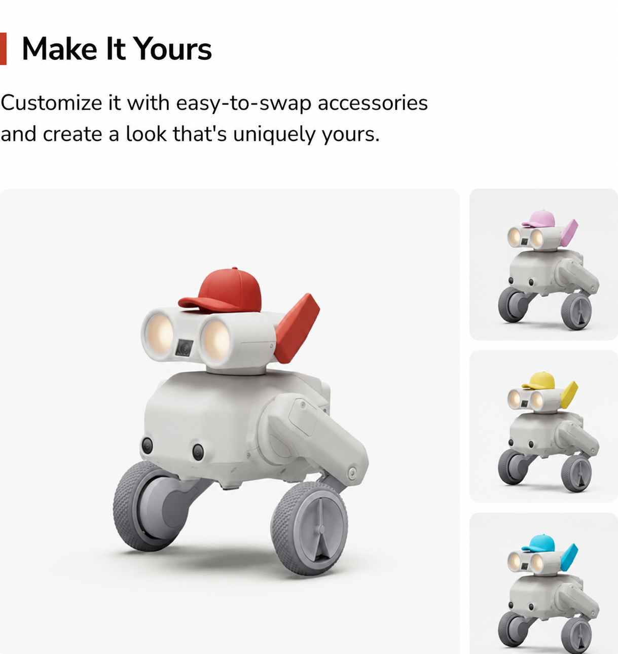 AI camera robot use case and bundle information 1