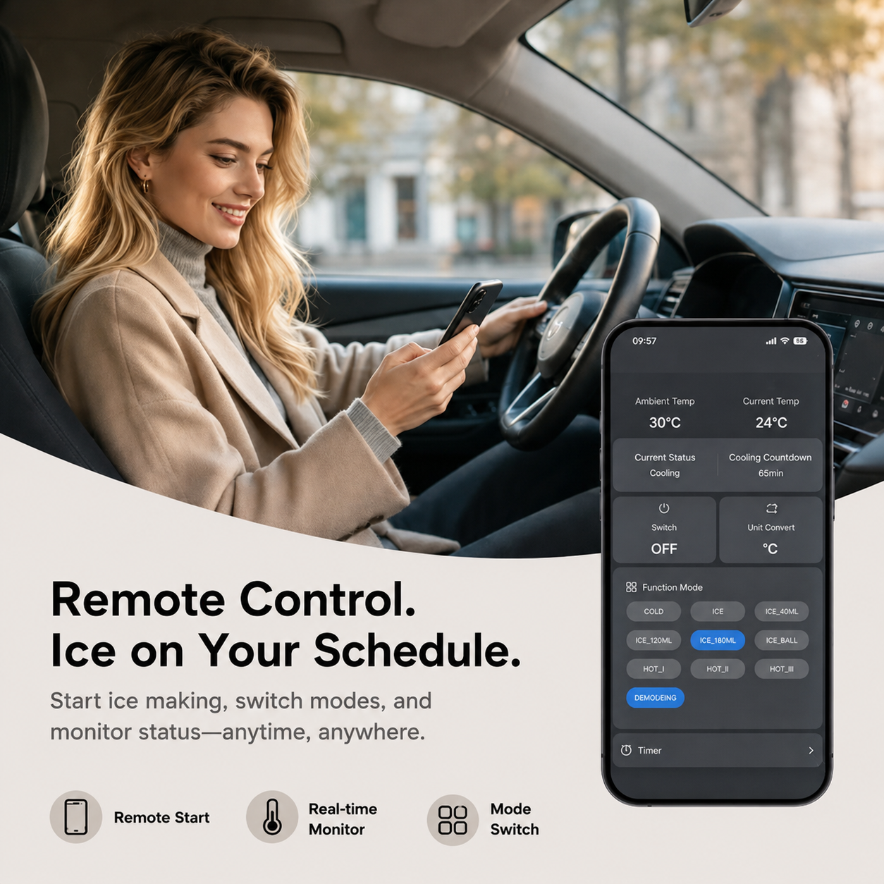 Portable ice maker and beverage station feature image