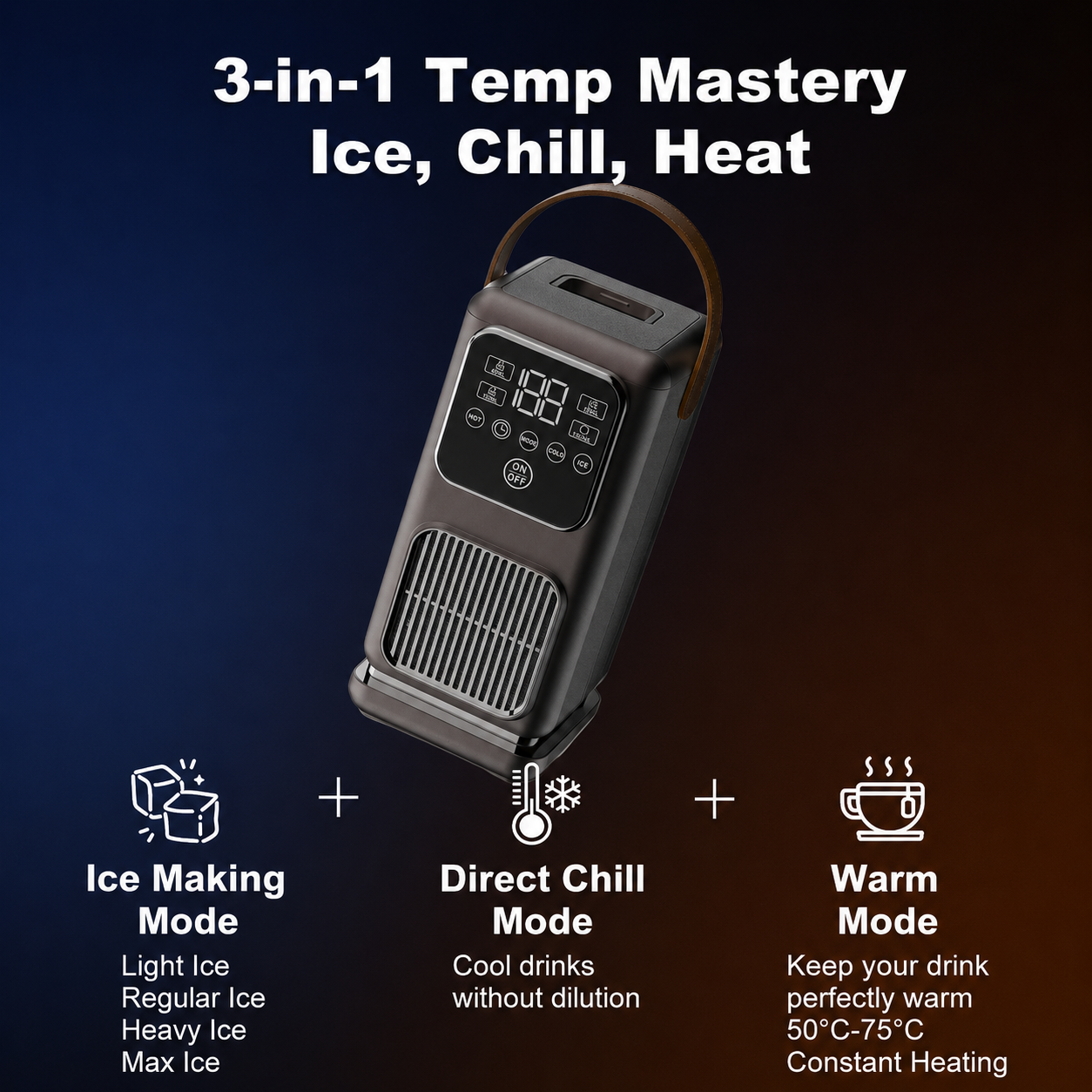 Portable ice maker and beverage station feature image