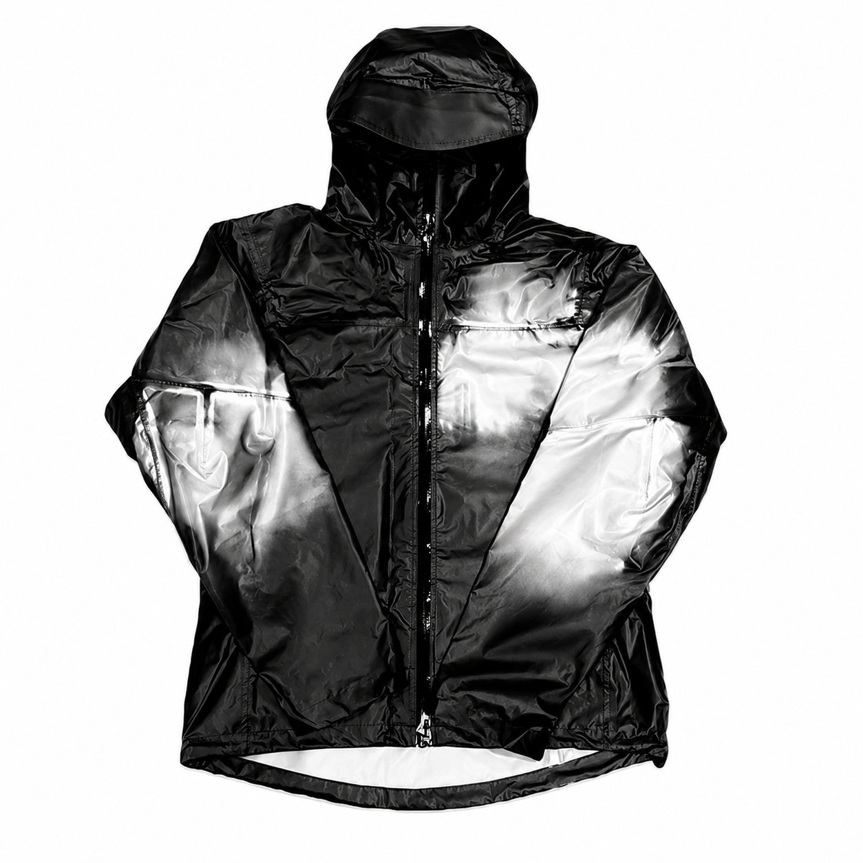 Color-Reactive Rain Jacket