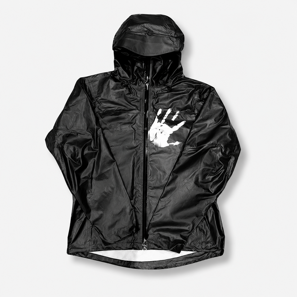 Color-Reactive Rain Jacket