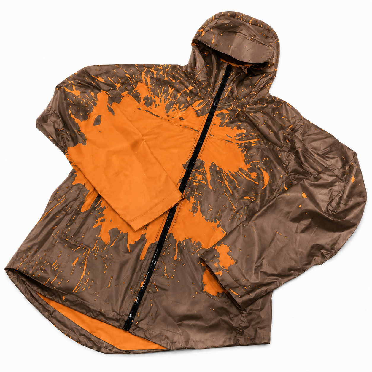 Color-Reactive Rain Jacket