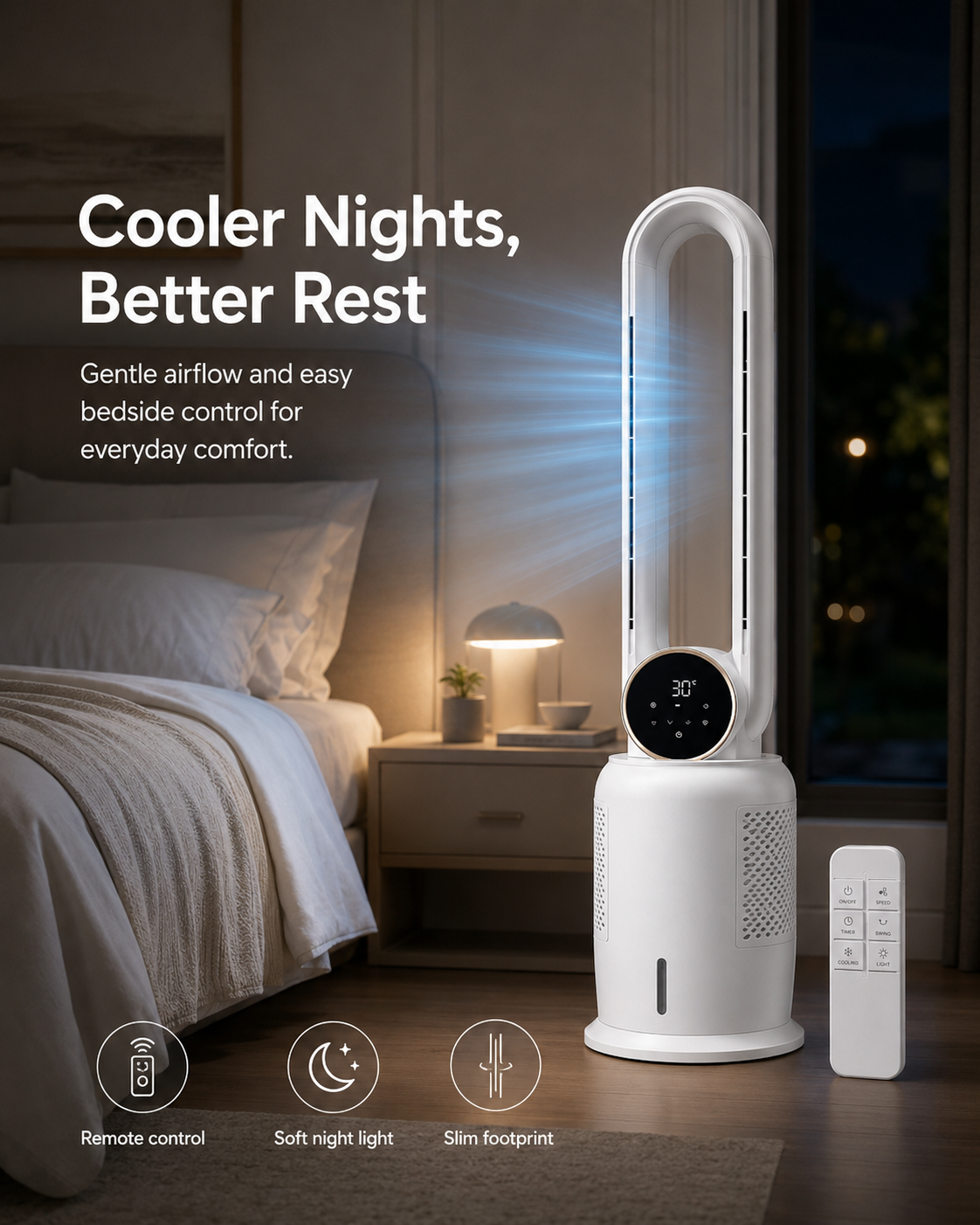 Portable Evaporative Air Cooler Fan hero image
