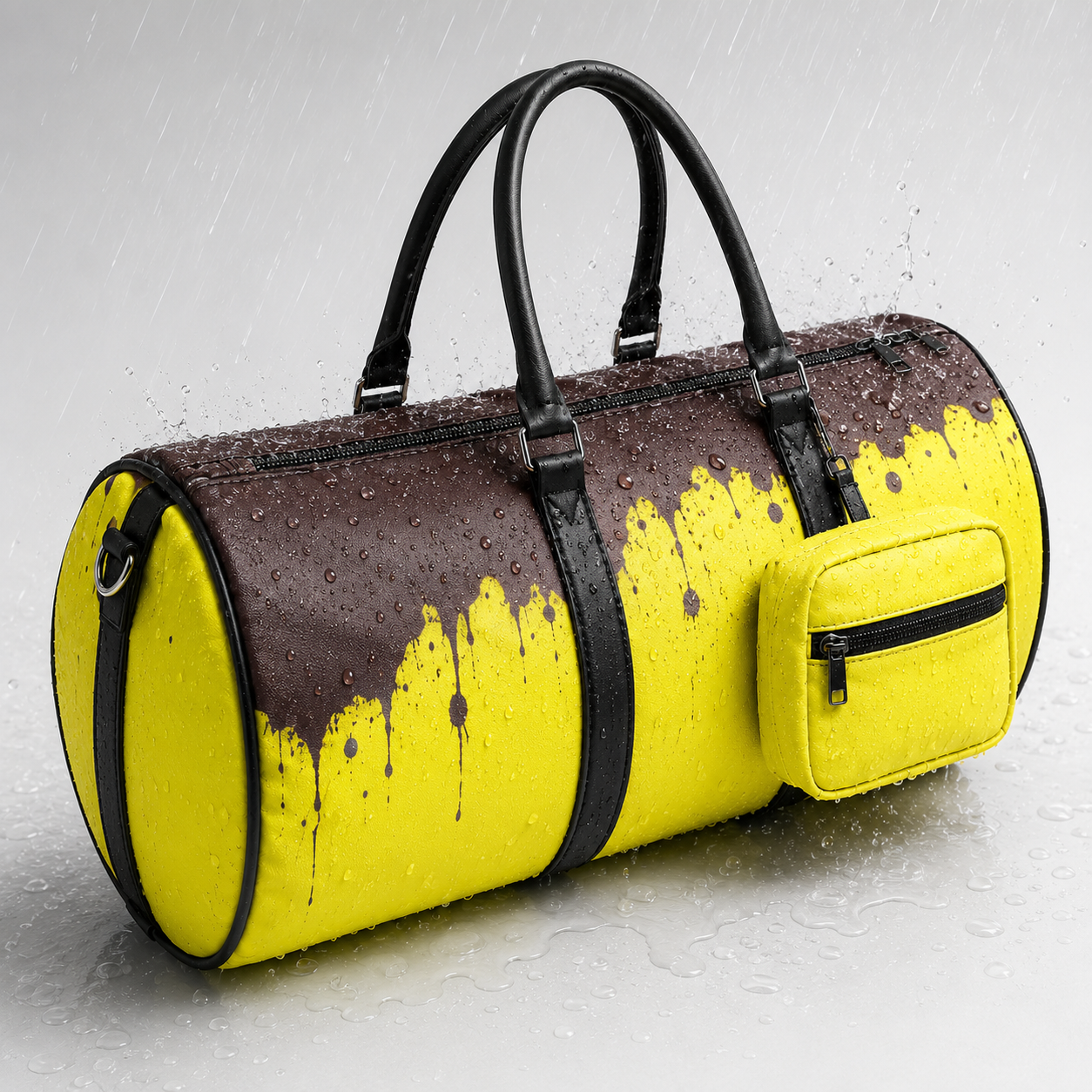 Color-Reactive Rain Duffle Bag