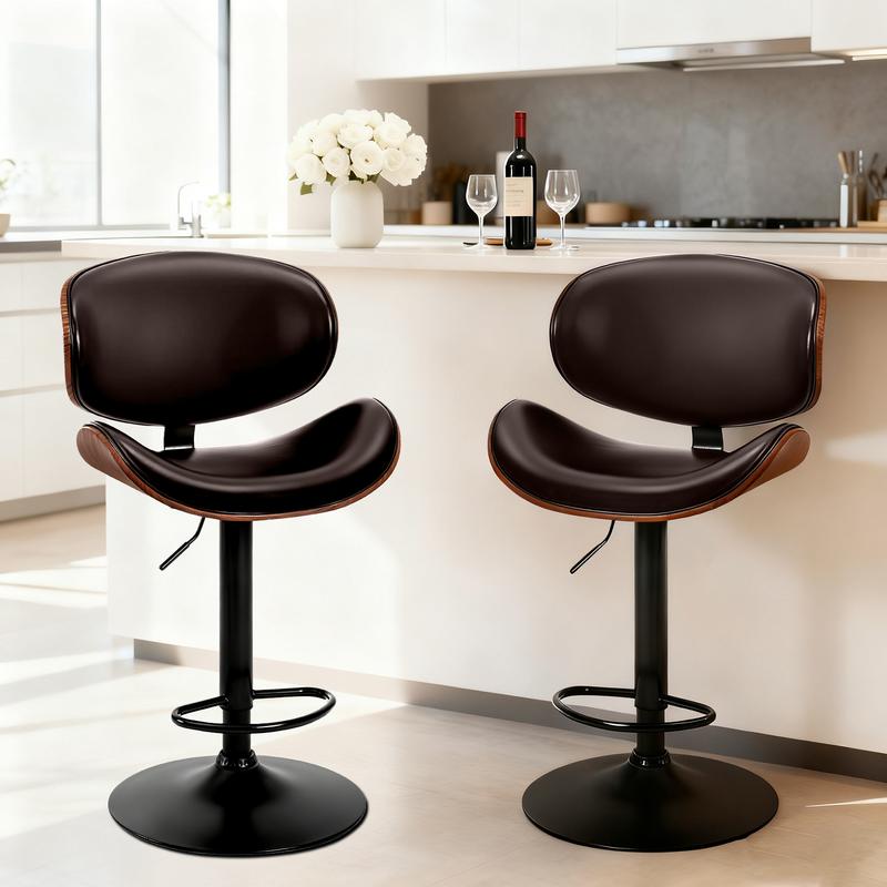 Bar Stools Set of 2 for Kitchen Counter