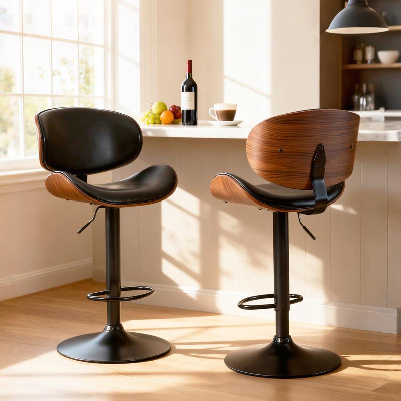 Bar Stools Set of 2 for Kitchen Counter