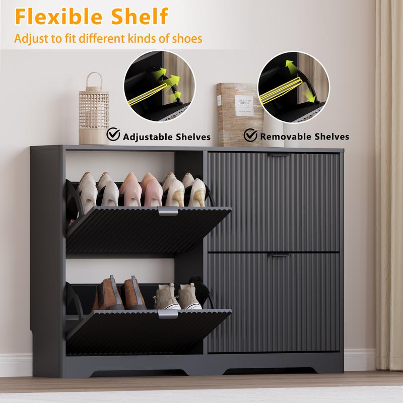 Shoe Cabinet Storage for Entryway