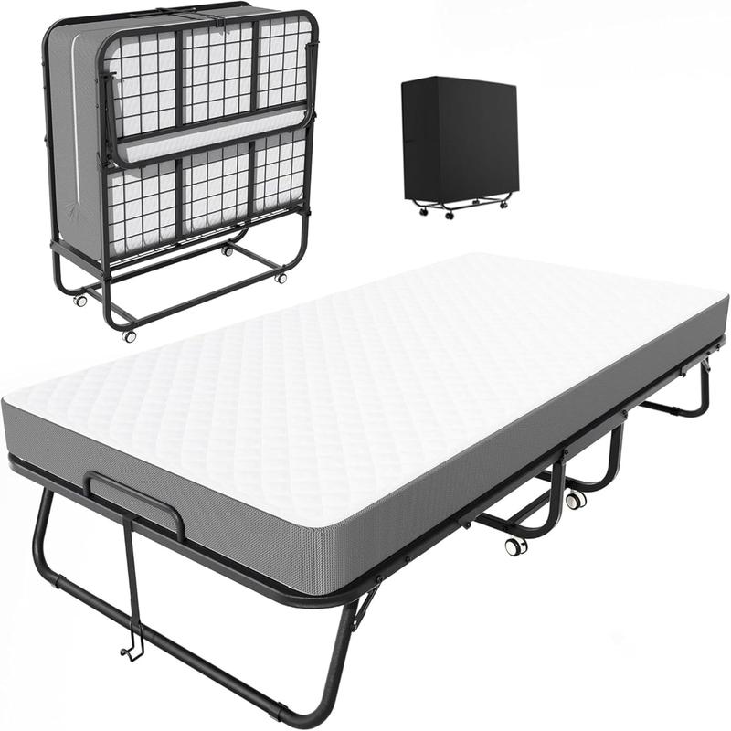 Folding Bed with Mattress