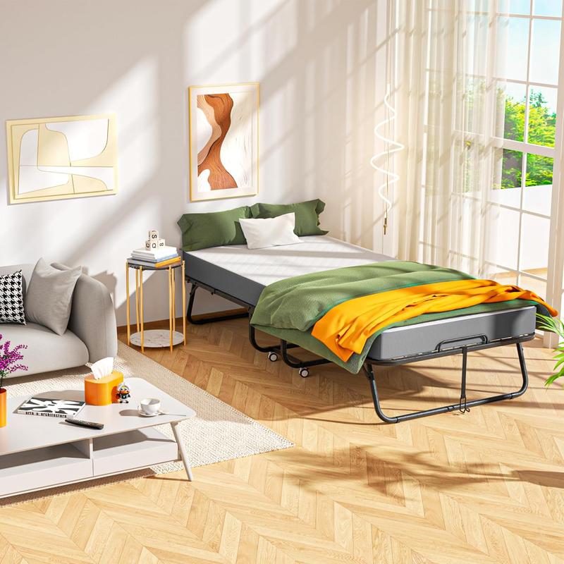 Folding Bed with Mattress