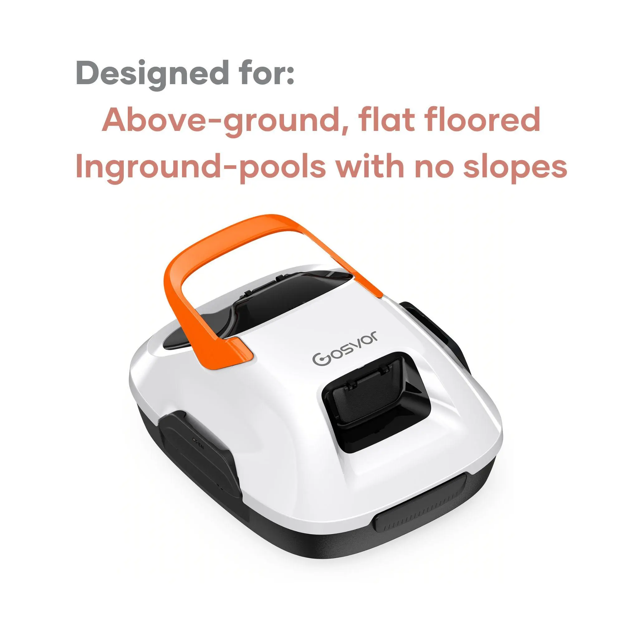 Cordless Robotic Pool Cleaner-Lasts 90 Min